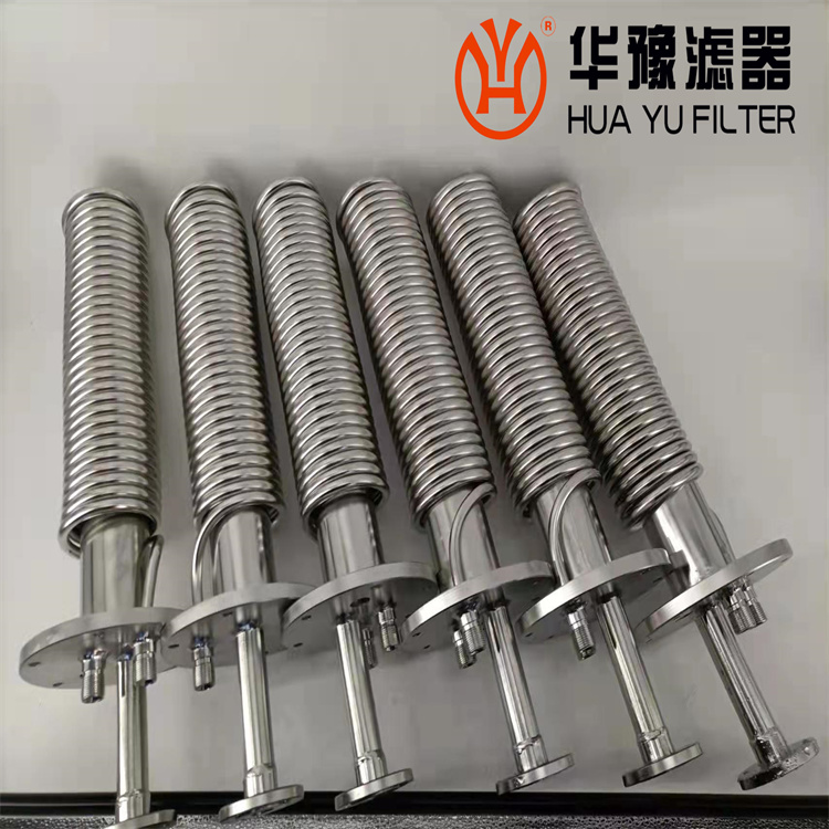 mg冰球突破十大平台不锈钢筒形冷却器TLL-26盘管