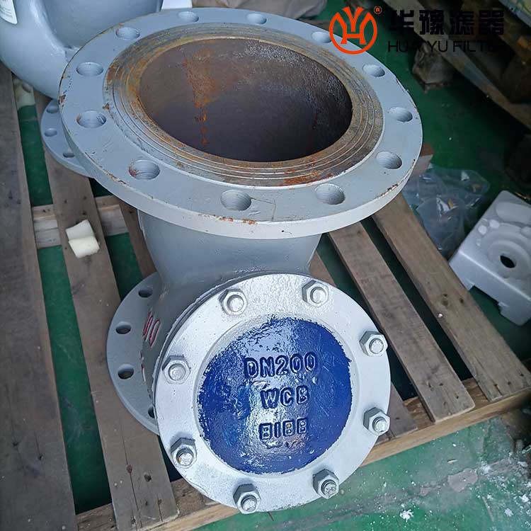 mg冰球突破十大平台Y型过滤器 GL41H-16C 铸钢Y型管道过滤器