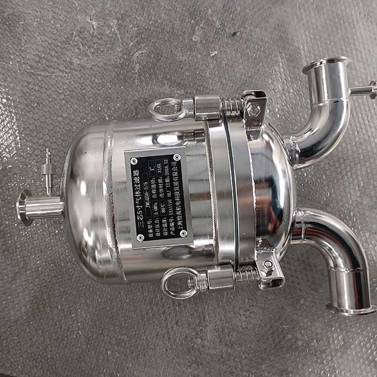 mg冰球突破十大平台供应三芯5寸气体过滤器 气体除杂