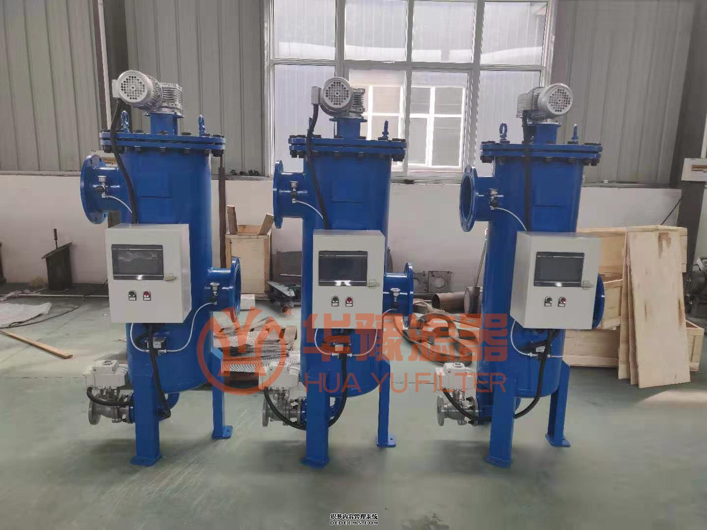 全自动电动刷式过滤器mg冰球突破十大平台滤器水处理设备