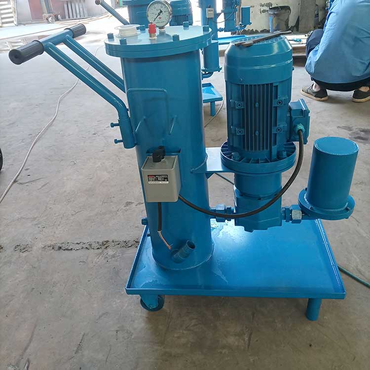 mg冰球突破十大平台生产供应可移动式单筒滤油机 油液过滤除杂质